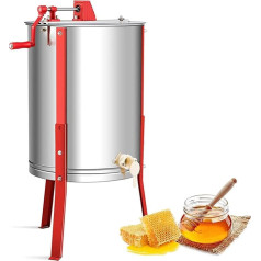4-Frame Honey Extractor is Made from 304 Stainless Steel. This Type of Honey Extractor is Rolled with Seamless Welding. It is Indeed Durable Extractors of Course