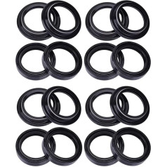 41x54x11 Vorderradgabel Suspension Dämpfer Öl Dichtung 41 54 Staub Abdeckung Lip for XR250L XR250 Tornado XR 250 350 XR350R XR350(8xOil seal 8xcover)