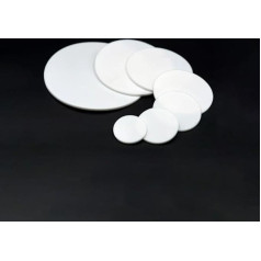 JWOO Pack of 10 PTFE Solid Disc Round Gasket, Plastic King Blind Seal, PTFE Pads, Thickness 0.5-5 mm, Sealed Damping, PTFE (100 x 4 mm)