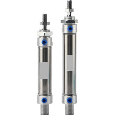 Pneumatic Air Cylinder, MA16X30SCA MA20X40SCA MA25X40SCA Pneumatic Air Cylinder MA20X50SCA MA25X75SCA MA32X175SCA MA40X200SCA MA16X100SCA for Automatic Equipment (Color : MA16, Size : 20 0SCA