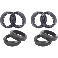 50x63x11 50 * 63 Motorrad Gabel Dämpfung Welle Öl Dichtung 50 63 Staub Abdeckung Lip Kompatibel mit EXC300 EXC 300 1997 for B 350(4pc Seal 4pc Cover)