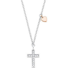 s.Oliver 925 Sterling Silber Mädchen Kinder Schmuck, mit Zirkonia synth., Silber, Motiv, Kommt in Schmuck Geschenk Box