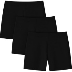 Adorel Cycling Shorts Summer Cotton Pack of 3