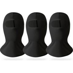QSZHSL Pack of 3 Children's Balaclava, Winter Ski Mask, Children's Balaclava, Face Mask, Ski Mask