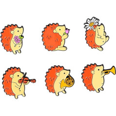 WRITWAA Cartoon Animal Brooch Cartoon Backpack Adorable Enamel Animal Brooch Animal Breast Brooches Enamel Brooch Pin Collar Lapel Pin Clothes Peg (Iron)