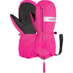 Reusch Moritz Mitten Warm, Windproof and Breathable Mittens Winter Gloves for Babies Toddlers Girls and Boys with Practical Zip