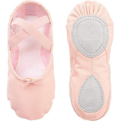 Ballet Shoes, Dance Shoes, Ballet Flats, Ballet Slippers, Dance Slippers, Gymnastics Shoes, Canvas for Girls, Children, Women