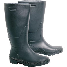 Black PVC Wellington Boots for Men and Women Size 36 to 48