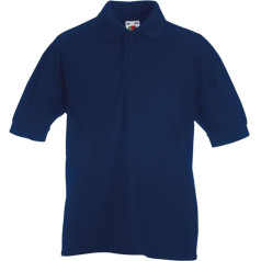 Fruit of the Loom: Kids' Polo 65:35 63-417-0, Size: 152 (12-13), Colour: Navy, navy