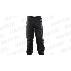 Hock Regenbekleidung Unisex Regenhose Rain Guard Zipp Waterproof Rain Pants, Black (Schwarz), Large