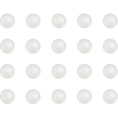 sourcing map Pack of 50 Replacement Bearing Balls 3.5 mm Nylon Full Plastic G1 Precision