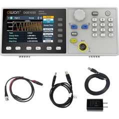 OWON DGE1030 Arbitrary Waveform Generator 30MHz 125MSa/s 14-Bit Function Generator with 8K Memory & Modulation (AM/FM/PM/FSK)