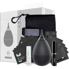 VSGO Camera Cleaning Kit Camera Bellows Sensor Cleaning Kit Professional Lens Cleaning Kit with Filter for DSLR Cameras