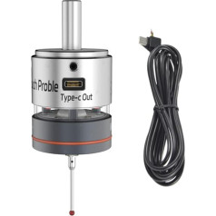 FUANA WP-500 3D Touch Probe, Edge Finder, CNC Milling Machine, Tool Adjustment Instrument, Photoelectric Centering Rod, Anti-Roll Desktop Contact Probe, Center Finder (WP-500)