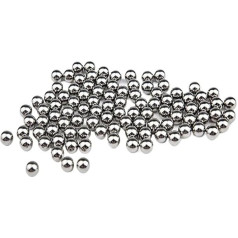 Generisch 3000 Stück Kugellager Kugeln, Präzisionskugeln, 304 Edelstahlkugeln, Lagerkugeln, Durchmesser 0,5mm-1,5mm(0.5mm)