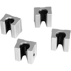 CBYSYXIZ 4 stücke SBR12UU SBR16UU SBR20UU Linear Kugellager Sitz for CNC Gravur Maschine SBR Linear Guide(SBR16UU)