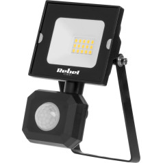10W LED prožektors ar krēslas un kustības sensoru, 6500K, 230V