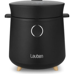 Lauben Multifunction Rice Cooker 1500BW, Multifunctional Rice Cooker - Power 350 W, Volume 1.5 L, Digital Display, 9 Programmes, Non-Stick Coating, Temperature Preservation, Start Delay