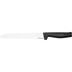 Fiskars Bread knife, hard edge, elegant design, total length: 35.1 cm, stainless steel/plastic, 1054945