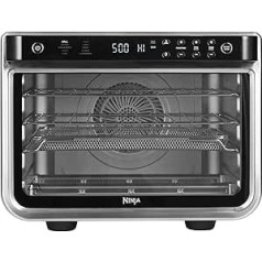Ninja Foodi Multifunctional Oven [DT200EU] 10 Cooking Functions including Hot Air Frying, Baking, Drying and Roasting XL, 2 XL Levels, 90 Seconds Recirculation