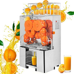 VEVOR Orange Juicer Orange Juicer Automatic Commercial Machine Stainless Steel 20 to 30 Oranges Per Minute 120W 44kg Orange Juice