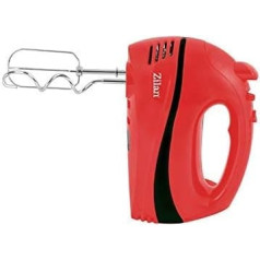 Zilan Hand Mixer 300W 5 Speed Turbo Red