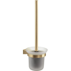 Gedy Tonal Toilet Brush Holder Matt Gold