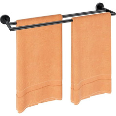 Double Towel Rail (Black-A)
