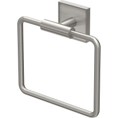 Gatco 5622 Fashion Satin Nickel Towel Ring