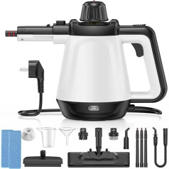 Steam Cleaner, Multi-Purpose Steam Cleaner Handheld for Everything with 10 Accessories, Hand Steam Cleaner, Steam Cleaner Floor, Eliminates Grease, Kitchen, Car, Window, Sofa, Steam Cleaner