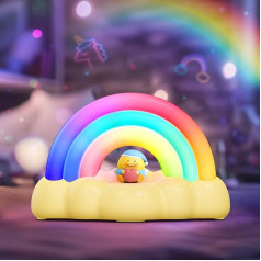 Children's Night Light, Rainbow Night Light Baby for Children's Room, Rechargeable Bedside Lamp, Gifts for Girls, 1200 mAh USB Touch Night Light, Dimmable for Breastfeeding, Child