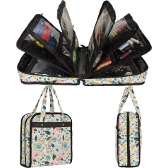 PACMAXI Storage Bag for Sewing Accessories, Knitting, Craft Tools and Accessories, Spacious Carrying Bag for Sewing Tools and Accessories