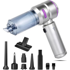 Handheld Vacuum Cleaner, Handheld Vacuum Cleaner Battery Rechargeable Portable Lightweight Mini Vacuum Cleaner Wireless Vacuum Cleaner, 16000Pa Vacuum Cleaner Wet & Dry Handheld Vacuum Cleaner
