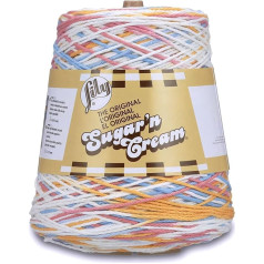 Lily Sugar N Cream Cones Kitchen Breeze Yarn 1 Pack 400g Cotton 4 Medium 700m - Knitting, Crochet and Crafts