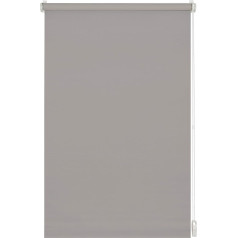 GARDINA Roller Blind for Clamping or Gluing, Daylight Blind, Opaque, All Mounting Parts Included, EASYFIX Roller Blind, Plain, 90 x 210 cm