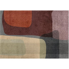 wash+dry Arcadia Door Mat, 140 x 200 cm, Interior, Washable, Rimless, Colourful
