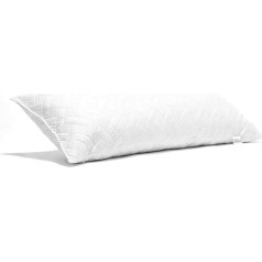 Side Sleeper Pillow Memory Foam Pillow Roll 90 cm Long 100% Visco Gel Nursing Pillow Children and Adults Orthopaedic Side Sleeper Pillow Neck Pillow Comfort Pillow Body Pillow Washable