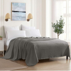 Sweet Home Collection 100% Fine Cotton Blanket