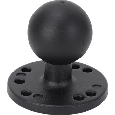1.5 Inch Ball Mount, Sturdy Aluminum Alloy Universal Installation Base, RAM Mounts Compatible, for Boats, Trucks, ATVs
