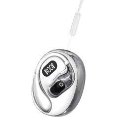 OWS Open Ear Headphones Wireless Bluetooth 5.4 Sport Ultra Open Earbuds for Running Over Ear Gym Waterproof Bluetooth Headphones TWS ENC Noise Cancelling Earbuds