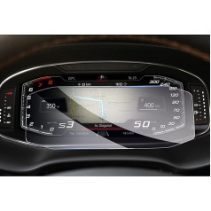 GAFAT 2020-2024 2025 Seat Ateca Leon MK4/Cuprα Formentor/Seat Arona Ibiza Tarraco Digital Cockpit Screen Protector, Tempered Glass Screen Protector for Seat 10.25 Inch Digital Cockpit, 9H Anti-Scratch