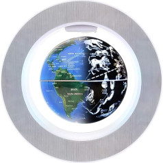 Magnetic Floating Globe Illuminated Car Spin Decoration with Animals Constellations LED Light Adults, Desk Decorations Globe Toy for Children, Birthday Gifts for Teenagers