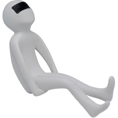 Kare Designer Decorative Figurine Espera, Handmade, Polyresin, Accessory, Item Height 54 cm