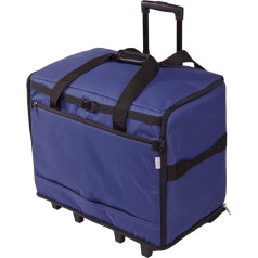 Birch 006107-NAVY | XL Sewing Machine Trolley Bag | 63x43x30cm