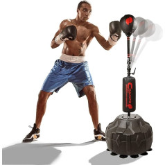 Cobra Reflex Bag - Advanced Punch Bag with Ultra Fast Rebound to Increase Speed, Reflexes and Endurance - Height-Adjustable Punch Bag with Stand and Secure