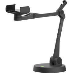Ipevo Uplift Multi-Angle Arm for Smartphones, Multi-Joint Mobile Phone Holder for Visual Communication and Presentations, Small Footprint for Remote Work and Distance Learning. 5-901-2-01-00