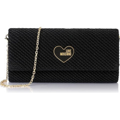 Love Moschino Women's Shoulder Bag, Black, One Size, black