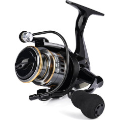 1000 Spinn-Angelrolle, 5,2:1 Übersetzung, EVA-Griffrolle und 1000–3000 Serie Metallgriff-Angelrolle