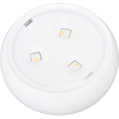 Cabinet Tap Lights Stick On 6 Pack Battery Operated Portable LED Puck Lights Wireless Compact for Shelf Cabinets