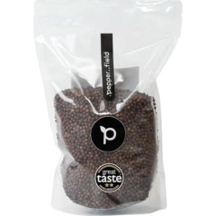 Pepper Field Kampot Red Pepper - Premium Red Peppercorns from Cambodia, Fresh & Aromatic, Whole Peppercorns for Mill & Kitchen, Great Taste, Ideal for Cooking & Grilling, 1000 g